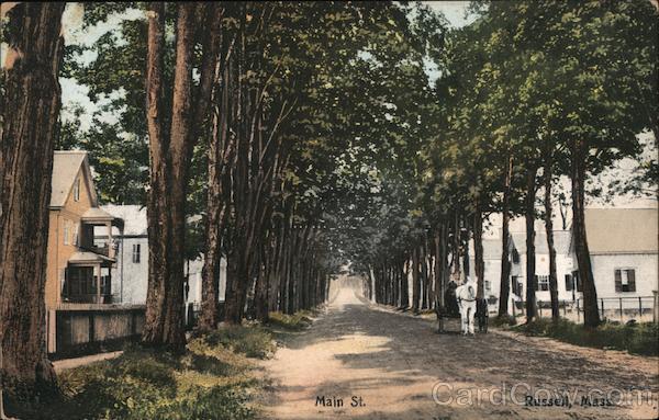 Main Street Russell Massachusetts