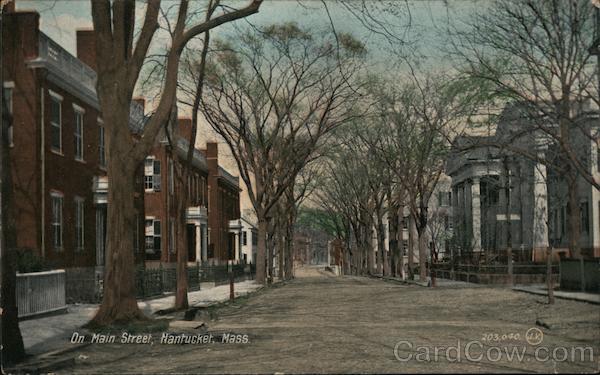 On Main Street Nantucket Massachusetts