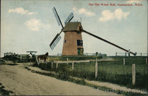 The Old Wind Mill Nantucket Massachusetts