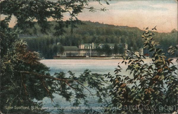 Pine Grove Springs Hotel from Camp Namaschaug Spofford New Hampshire