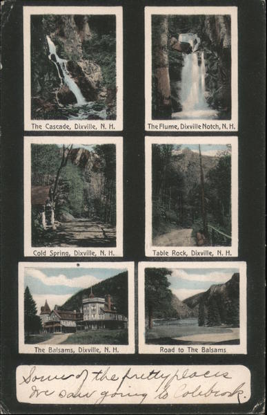 Views of Dixville Notch Area New Hampshire