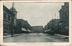 Locust Street, looking South Postcard