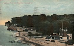 Lakewood Yacht Club, Rocky River Postcard
