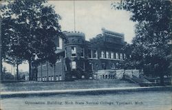 Gymnasium Building, Mich. State Normal College Postcard
