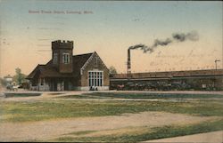 Grand Trunk Depot Lansing, MI Postcard Postcard Postcard