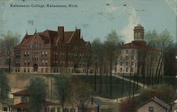 Kalamazoo College Postcard