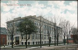 Central High School Postcard