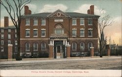 Phillips Brook's House - Harvard College Postcard