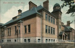 High School Taunton, MA Postcard Postcard Postcard