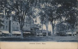 Amherst Center Massachusetts Postcard Postcard Postcard