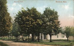 Glascow Hall Blandford, MA Postcard Postcard Postcard