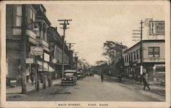 Main Street View Postcard