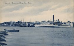 Uncatena at Edgertown Dock Postcard