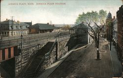 Jamaica Plain Station Postcard