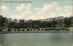 East Park Bathing Pond Postcard