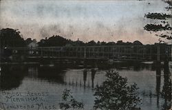 Bridge Across Merrimack Postcard