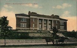 Albert L Bartlett School Haverhill, MA Postcard Postcard Postcard