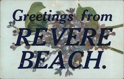 Greetings From Revere Beach Postcard