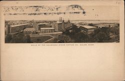 Mills of the Naumkeag Steam Cotton Company Postcard