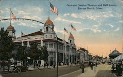 Crescent Garden Theatre and Ballroom Postcard