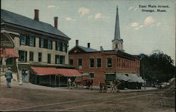 East Main Street Postcard