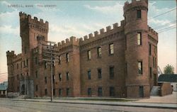 The Armory Lowell, MA Postcard Postcard Postcard