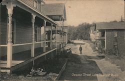 Owasso Street Lake Pleasant, MA Postcard Postcard Postcard