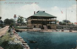 New Bedford Yacht Club Padanaram, MA Postcard Postcard Postcard