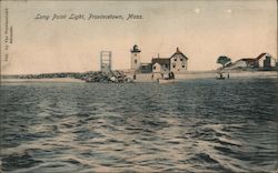 Long Point Light Provincetown, MA Postcard Postcard Postcard