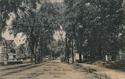 North Main Street Postcard