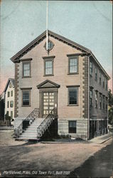 Old Town Hall - Built 1727 Postcard