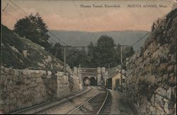 Hoosac Tunnel, Electrified Postcard