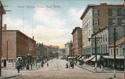 Main Street View Postcard