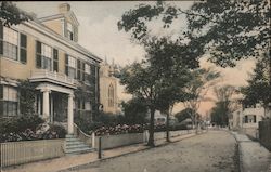 Centre Street Nantucket, MA Postcard Postcard Postcard