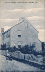 Birthplace of Marla Mitchell Nantucket, MA Postcard Postcard Postcard