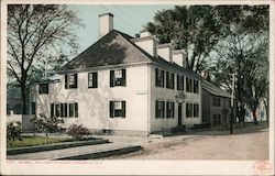 Wendell and Tibbetts Houses Postcard