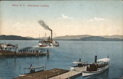 Steamboat Landing Weirs Beach, NH Postcard Postcard Postcard