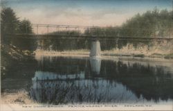 New Union Bridge, Pemige Wasset River Postcard