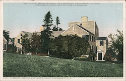 Governor Benning Wentworth House Postcard