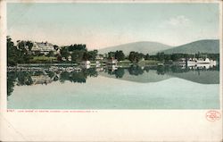 Lake Shore at Centre Harbor Lake Winnipesaukee, NH Postcard Postcard Postcard