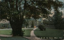 Car Station - White's Park Postcard