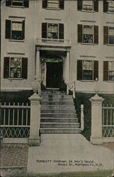 Rundlett Doorway, Dr. May's House, Middle Street Portsmouth, NH Postcard Postcard Postcard
