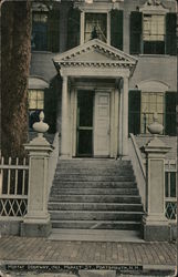 Moffat Doorway, 1763, Market Street Portsmouth, NH Postcard Postcard Postcard