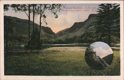 George Washington Profile Near 'The Balsams' Postcard