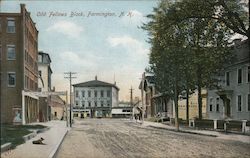 Odd Fellows Hall Postcard