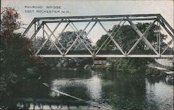 Railroad Bridge Postcard