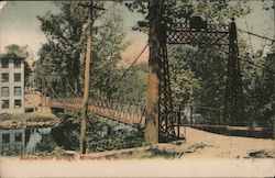 Suspension Bridge Postcard