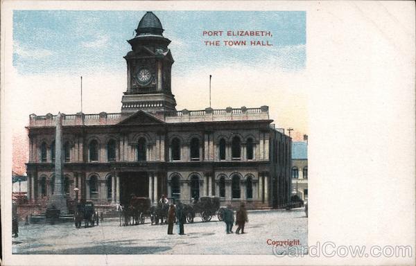 Port Elizabeth, The town hall South Africa