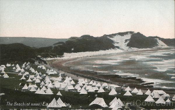 The Beach (At Xmas) East London South Africa