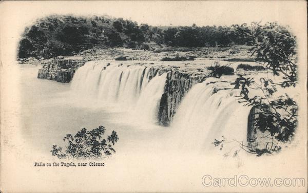 Falls on the Tugela, near Colenso South Africa